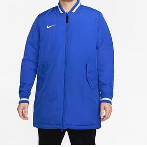 Nike Womens Baseball Jacket DC9103-493 Blue Sz Small $150
